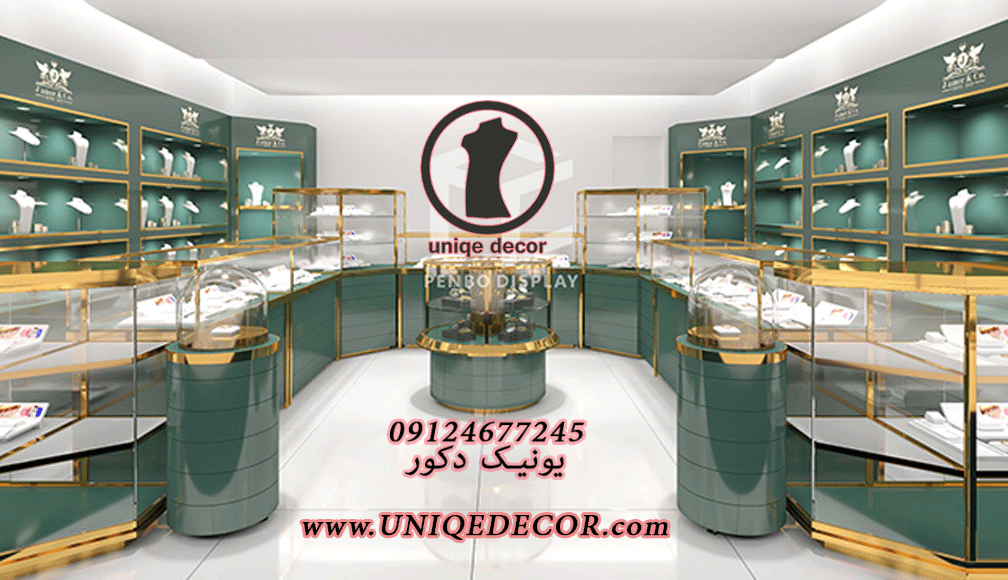طراحی طلافروشی نکات جذب مشتری طلافروشی