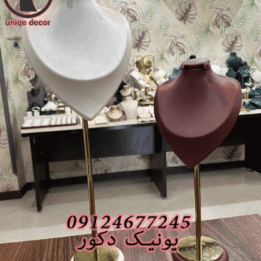 مانکن پایه فلزی سما استند پایه فزی قیمت مانکن پایه فلزی مدل های مانکن پایه فلزی طلافروشی طراحی و ساخت مانکن جواهرات