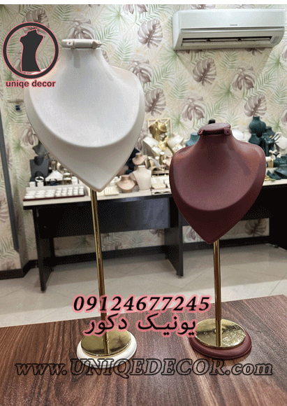 مانکن پایه فلزی سما استند پایه فزی قیمت مانکن پایه فلزی مدل های مانکن پایه فلزی طلافروشی طراحی و ساخت مانکن جواهرات