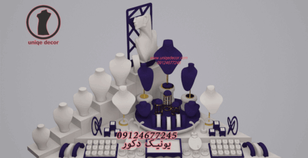 ویترین طلافروشی کوچک طراحی دکوراسیون طلافروشی دکور طلافروشی