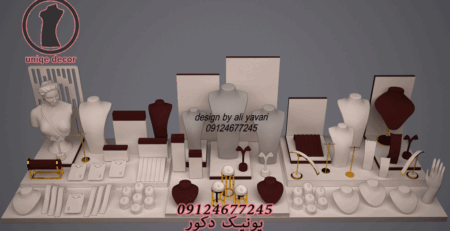 طراحی ویترین طلافروشی و جواهری طراحی ویترین طلا و جواهر ساخت ویترین طلا و جواهر ساخت مانکن طلافروشی دکور طلافروشی مانکن طلافروشی